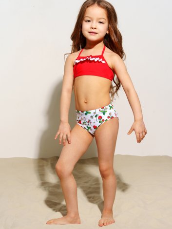 Белые плавки для девочки PlayToday 12422253, вид 4