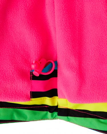 Разноцветная ветровка с полиуретановым покрытием для девочки PlayToday 12422315, вид 9