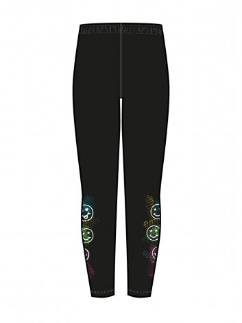 Черные легинсы для девочки PlayToday 12422320, вид 8