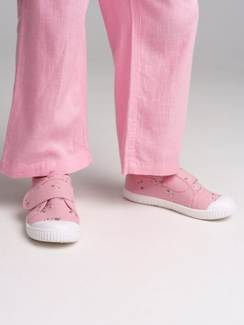 Розовые кеды для девочки PlayToday 12422357, вид 2