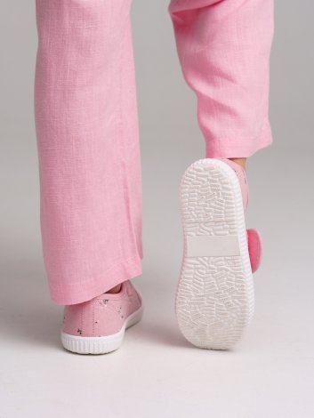 Розовые кеды для девочки PlayToday 12422357, вид 4