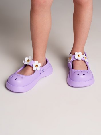 Сиреневые пантолеты для девочки PlayToday 12422576, вид 1