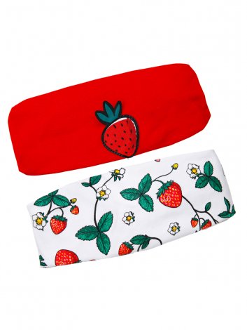 Белая косынка, 2 шт. в комплекте для девочки PlayToday Baby 12429072, вид 7