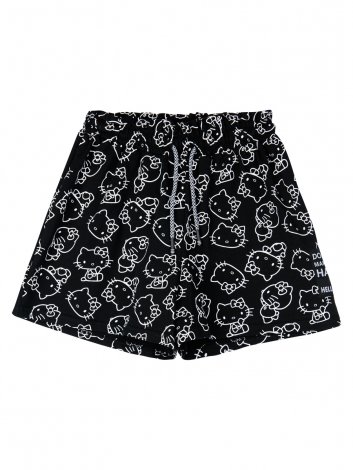 Черная юбка-шорты для девочки PlayToday Tween 12441065, вид 4