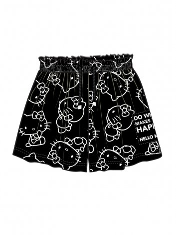 Черная юбка-шорты для девочки PlayToday Tween 12441065, вид 6