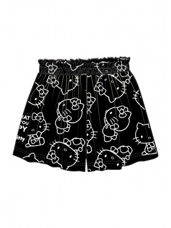 Черная юбка-шорты для девочки PlayToday Tween 12441065, вид 7