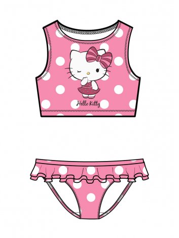 Розовый купальный костюм для девочки PlayToday 12442188, вид 7