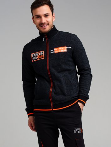 Серая толстовка для мужчин для мальчика PlayToday Tween 12456054, вид 1