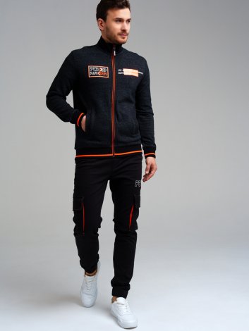 Серая толстовка для мужчин для мальчика PlayToday Tween 12456054, вид 2