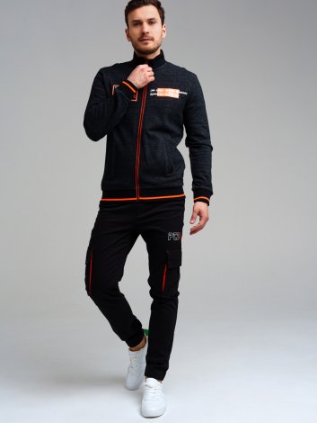 Серая толстовка для мужчин для мальчика PlayToday Tween 12456054, вид 5