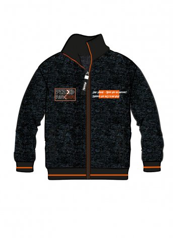 Серая толстовка для мужчин для мальчика PlayToday Tween 12456054, вид 9