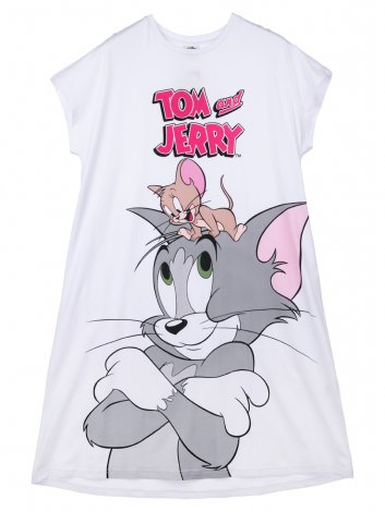 Белая сорочка ночная для женщин для девочки PlayToday Tween 12486024, вид 5