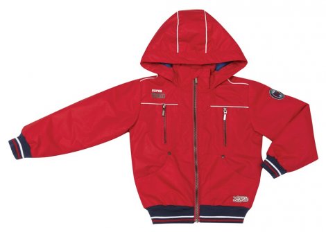 Красная куртка для мальчика PlayToday 131003, вид 1
