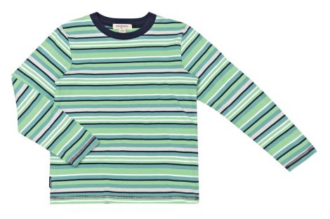 Зеленая футболка с длинными рукавами для мальчика PlayToday 131015, вид 1