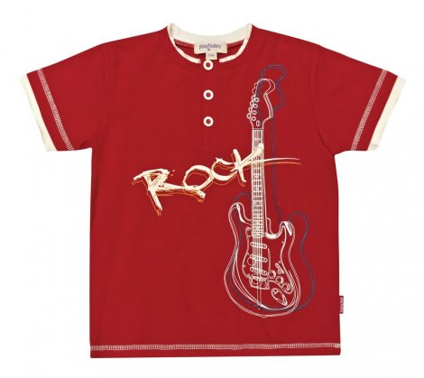 Красная футболка для мальчика PlayToday 131076, вид 1