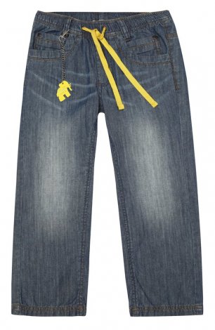 Синие джинсы для мальчика PlayToday 131100, вид 1