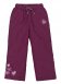 Фиолетовые брюки для девочки PlayToday 132002, вид 1 превью