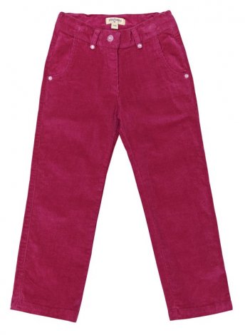 Ярко-розовые брюки для девочки PlayToday 132010, вид 1