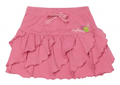 Нежно-розовая юбка для девочки PlayToday 132014, вид 1