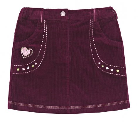 Фиолетовая юбка для девочки PlayToday 132027, вид 1