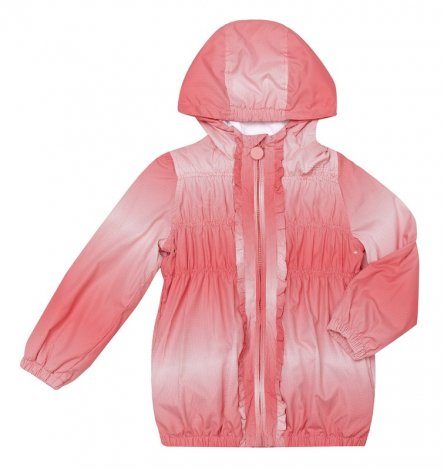 Коралловая куртка - ветровка для девочки PlayToday 132032, вид 1