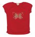 Красная футболка для девочки PlayToday 132049, вид 1 превью