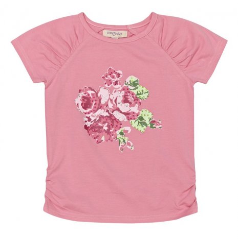 Розовая футболка для девочки PlayToday 132076, вид 1