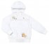 Белая куртка - ветровка для девочки PlayToday 132091, вид 1 превью