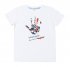 Белая фуфайка трикотажная (футболка) для мальчика S'COOL 133017, вид 1 превью