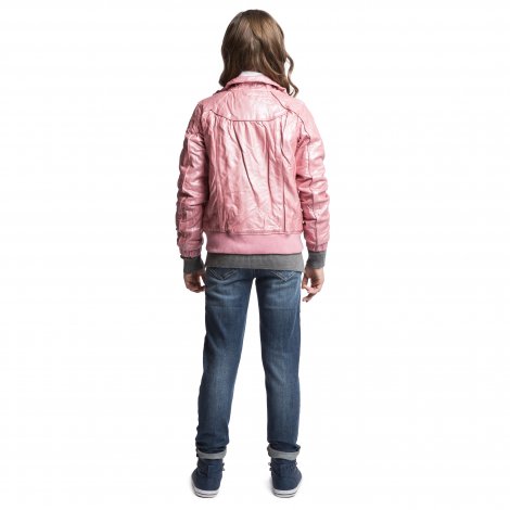 Розовая куртка демисезонная для девочки S'COOL 134014, вид 4