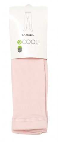 Нежно-розовые колготки для девочки S'COOL 134018, вид 1