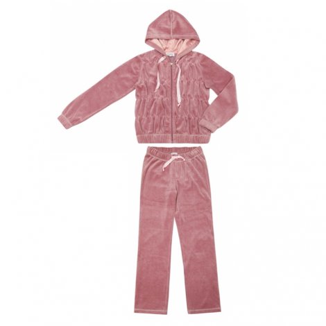 Розовый комплект: толстовка, брюки для девочки S'COOL 134020, вид 1