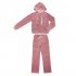 Розовый комплект: толстовка, брюки для девочки S'COOL 134020, вид 1 превью