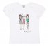 Белая футболка для девочки S'COOL 134025, вид 1 превью