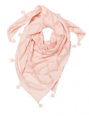Светло-розовый шарф для девочки S'COOL 134026, вид 1