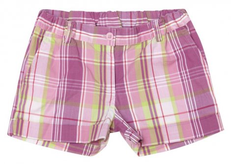 Фиолетовые шорты текстильные для девочки S'COOL 134042, вид 1