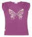 Фиолетовая фуфайка трикотажная  (футболка) для девочки S'COOL 134050, вид 1 превью