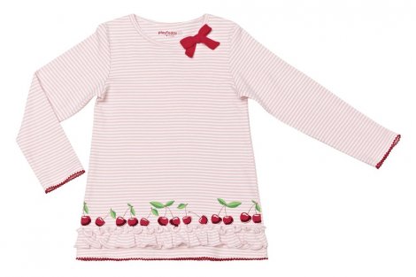 Нежно-розовая пижама для девочки PlayToday 136001, вид 1