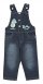 Темно-синий полукомбинезон джинсовый для мальчика PlayToday Baby 137033, вид 1 превью