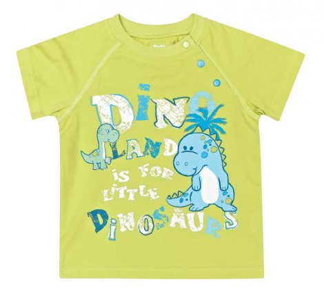 Лимонная футболка для мальчика PlayToday Baby 137044, вид 1