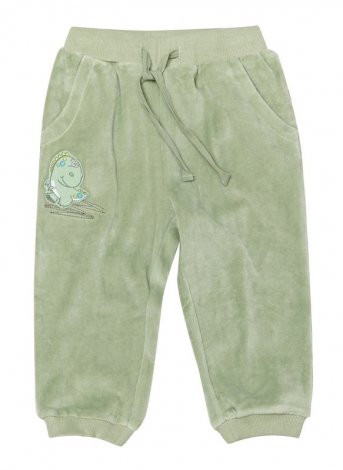 Светло-зеленые брюки для мальчика PlayToday Baby 137048, вид 1