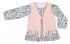 Розовая футболка с длинными рукавами для девочки PlayToday Baby 138011, вид 1 превью