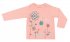 Розовая футболка с длинными рукавами для девочки PlayToday Baby 138015, вид 1 превью