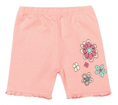Розовые шорты для девочки PlayToday Baby 138019, вид 1