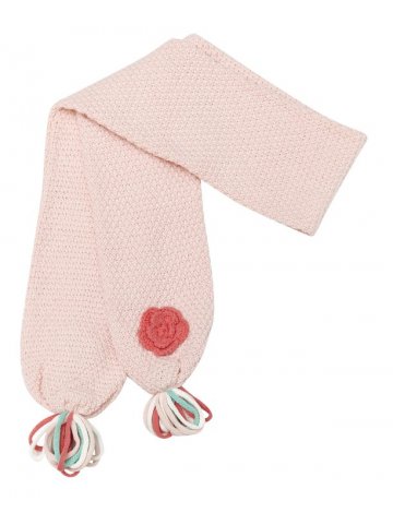 Нежно-розовый шарф для девочки PlayToday Baby 138030, вид 1
