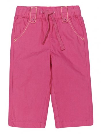 Розовые брюки для девочки PlayToday Baby 138044, вид 1