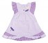 Сиреневый комплект: платье, трусы для девочки PlayToday Baby 138057, вид 1 превью