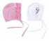 Розовый комплект: шапочка - 2 шт. для девочки PlayToday Baby 138066, вид 1 превью