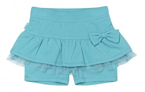 Голубая юбка-шорты для девочки PlayToday 139010, вид 1