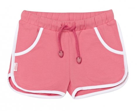 Розовые шорты для девочки PlayToday 139015, вид 1